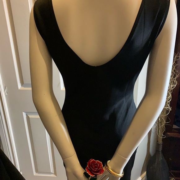 New !! Black gold  dress . - Picture 5 of 6